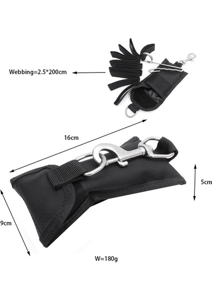 Deco Garvin Hook ve Döner Kanca D Halkası Hızlı Kurulum Dalış Aksesuarları ile Tüp Dalış Jon Hattı Seti (Yurt Dışından) indirimleri