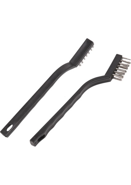 Kaynak Cürufu, Leke ve Pas (Gümüş) Temizlemek Için 100 Adet Mini Tutamak Paslanmaz Çelik Tel Kıllar Fırça Seti (Yurt Dışından) fiyatları