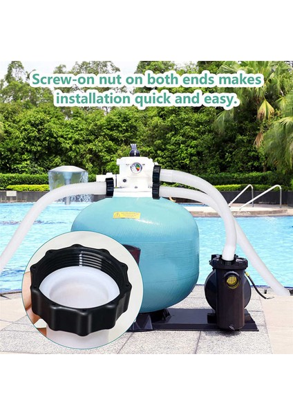 2pcs 1.5 Inç Çap 29060E Havuz Pompası Yedek Hortum Intex Filtre Pompaları Kum Pompası ve Tuzlu Su Sistemleri 59 Inç Uzunluğunda (Yurt Dışından) indirimleri