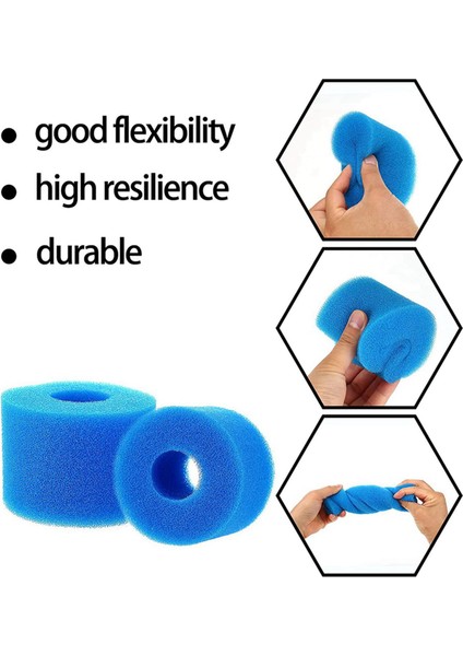 Intex Pure Spa Için 72PCS Yeniden Kullanılabilir Yıkanabilir Köpük Sıcak Küvet Kartuşu S1 Tipi (Yurt Dışından) fırsatları