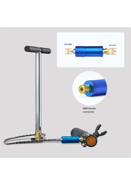 Dalış Mini Manuel Hava Pompası Sualtı Rebreather Yüksek Basınçlı Hava Pompası Açık Dalış Şişme Ekipmanı (Yurt Dışından) indirimleri