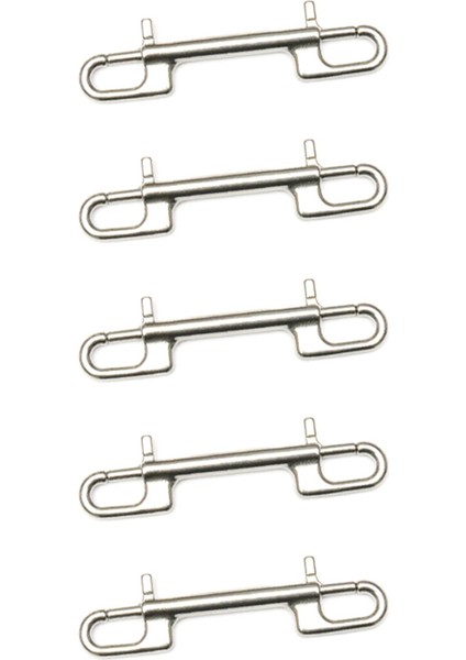 5x Dalış Kancası Paslanmaz Çelik Çift Uçlu Cıvata Snap Kanca Tüplü Dalış Pet Tasma Kamera Kayışı Anahtar Key Zincir Hamak (Yurt Dışından)