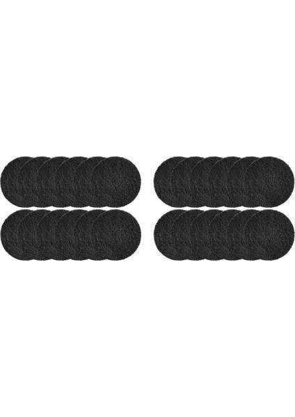 24PACK Çöp, Çöp Kutuları Için Aktif Kömür Saflaştırma Deodorizörü, Kompost Kovaları Round Emici Filtreler (Yurt Dışından)