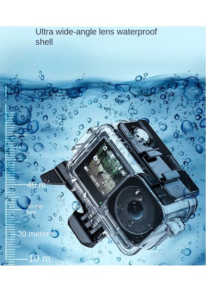 Eylem Için Uygun3 Su Geçirmez Gövde, 45M Dalış Çift Soğuk Ayakkabı Portu, Dolgu Işık Aksesuarları Için Uygun (Yurt Dışından)