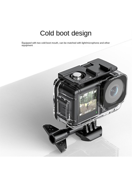 Eylem Için Uygun3 Su Geçirmez Gövde, 45M Dalış Çift Soğuk Ayakkabı Portu, Dolgu Işık Aksesuarları Için Uygun (Yurt Dışından) indirimleri