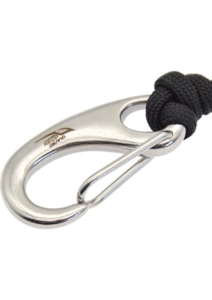 Dalışa Devam Edin 5x Tüplü Dalış Çifte Çift Çift Paslanmaz Çelik Resif Drift Hook Hat ve Klips Kancası Sualtı Dalış Için, Siyah (Yurt Dışından) fırsatları