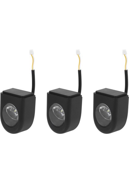 3x Far Lambası LED Işık Ön Lambası Xiaomi Mijia M365 Elektrikli Scooter Parçaları (Yurt Dışından)