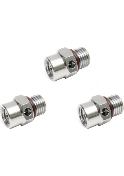 3x Teknik Tüplü Dalış Basınçlı Tahliye Valf Aksesuarları Üzerinde Birinci Aşama 180-200PSI (Yurt Dışından)
