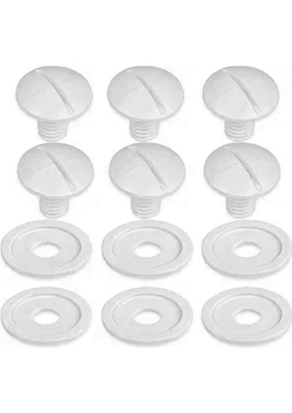 6pcs Tekerlek Vidalı Havuz Temizleyici Parçası Polaris Için 180/280 Havuz Temizleyici Yedek Parçaları (Yurt Dışından)