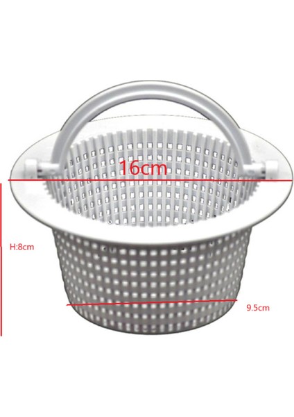 Yüzme Havuzu Skimmer Yedek Sepeti Saplı, 8 Paket - Yer Havuzunun Üstünde Duvara Skimmer Sepetleri (Yurt Dışından) indirimleri