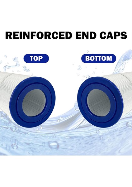 PRB50-IN, C-4950, FC-2390 Için 2 Paket Spa Sıcak Küvet Filtresi, Yüzme Havuzu Filtresi (Yurt Dışından) modelleri