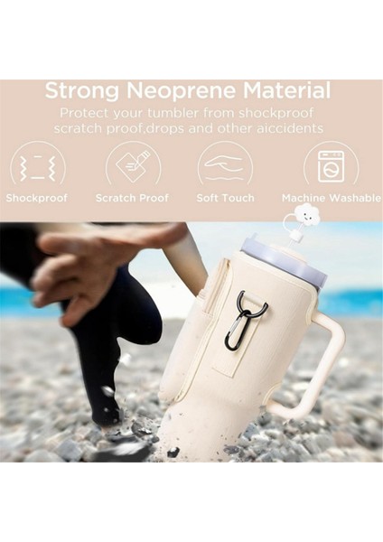 Yalıtılmış Fincan Su Şişesi, Telefon Cebi ve Omuz Askısı ile Taşıma Çantası (Yurt Dışından) fırsatları