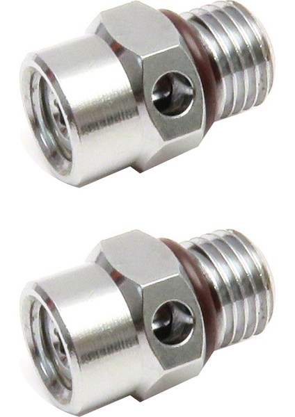 2x Teknik Tüplü Dalış Basınçlı Tahliye Valf Aksesuarları Üzerinde Birinci Aşamalı 180-200PSI (Yurt Dışından)