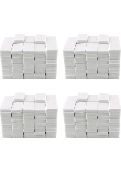 Sihirli Temizlik Süngerleri Silgi, Ev Sünger Silgisi Temizleyici Köpük Temizleme Mutfak, Mobilya, Araba (200 Paket) (Yurt Dışından)