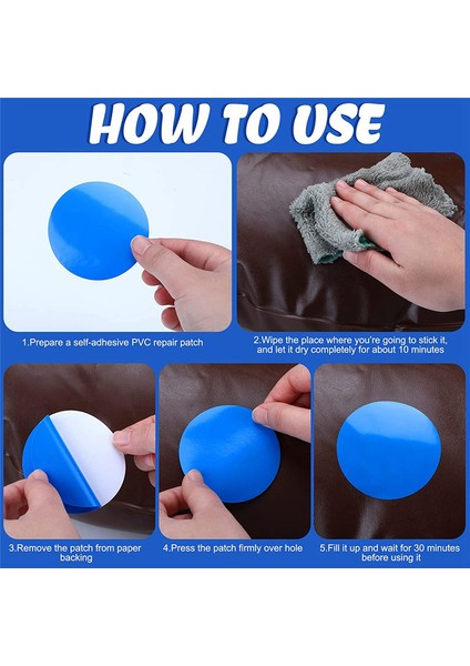 50 Kendinden Yapışkan Pvc Havuz Yama Onarım Kiti Kare Yuvarlak Hava Yatak Yaması Havuzlar Için Tekne Şişirilebilir Ürünler (Yurt Dışından) modelleri