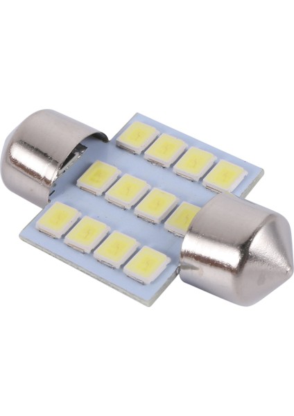 22 Adet Beyaz LED Işıklar T10 ve 31MM Harita Kubbesi Plaka Lambası Için Iç (Yurt Dışından) modelleri