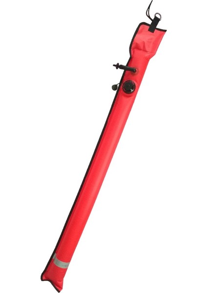 2 Pcs 1m Tüplü Dalış Şişme Smb Yüzey Işareti Şamandıra Görünürlüğü Şamandıra Sinyal Tüp Sosis-Sarı ve Kırmızı (Yurt Dışından) indirimleri