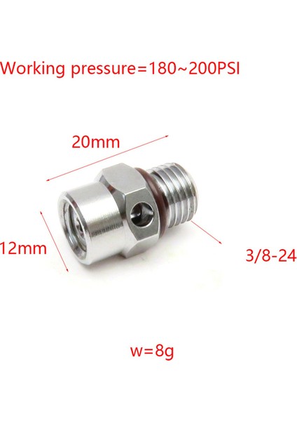 2x Teknik Tüplü Dalış Basınçlı Tahliye Valf Aksesuarları Üzerinde Birinci Aşamalı 180-200PSI (Yurt Dışından) fırsatları