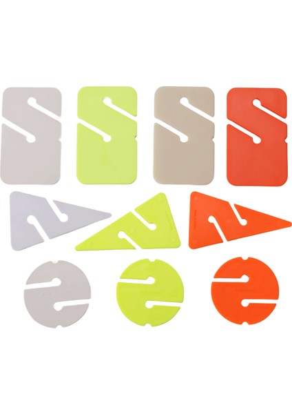 10PCS Mağara Batık Dalış Markeri Teknik Dalış Üçgen Çizgi Işaretleri Tüplü Dalış Işığı Için Kılavuz Halat Işık (Yurt Dışından)