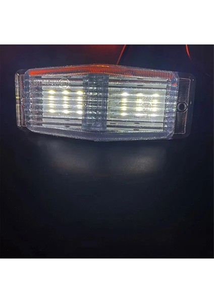 Scania Volvo Adam Benz Kamyon Kamyonu Ön Çift Burner Gösterge Işıkları Için Ön Izgara Işık LED Marker Lambası (Yurt Dışından) fırsatları