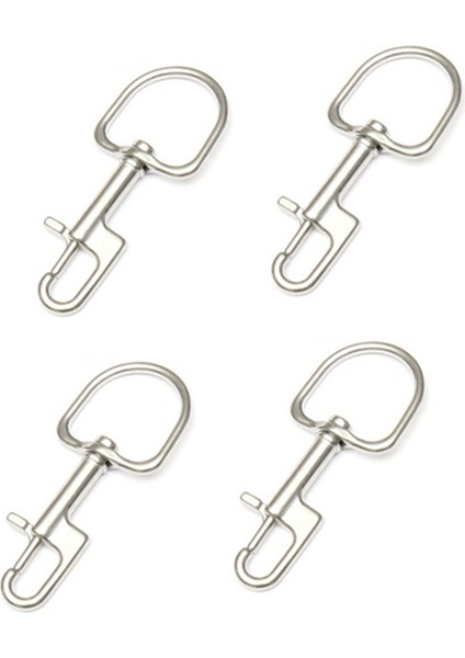 4pcs 110MM Paslanmaz Çelik Dalış Cıvatası Çıtçıt Kanca Tüplü Dalış Tek Uçlu Kanca Bcd Aksesuarları Dalış Ekipmanı (Yurt Dışından)