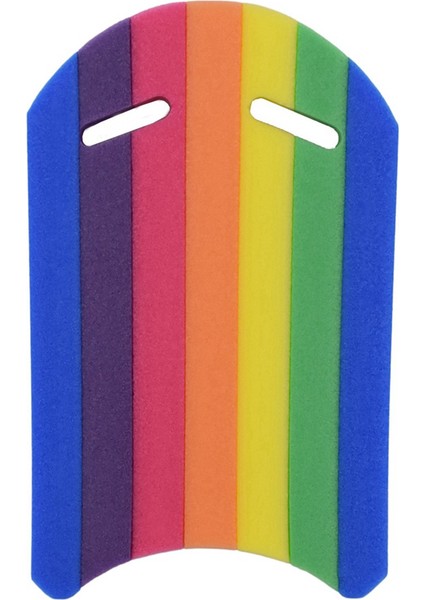 2x Çocuk Yetişkinler Gökkuşağı Yüzme Kickboar Foam Float Kick Board Havuzu Eğitim Yardımı Şamandıra El Köpük Tahta Aracı (Yurt Dışından) fiyatları