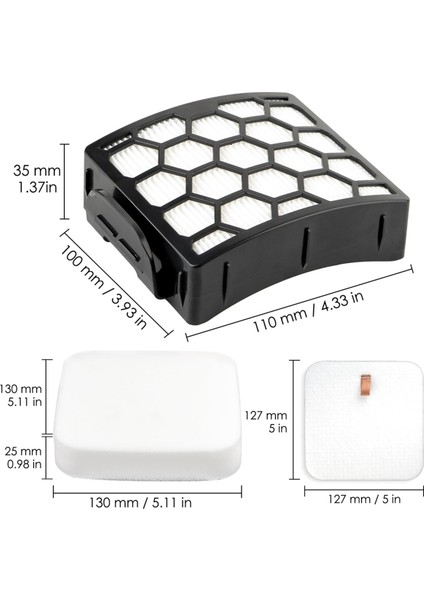Hepa Filtreleri Köpük Filtreleri Köpekbalığı LA502, LA322, LA702, LA502, LA301, Dik Vakum Değiştirme Filtresi (Yurt Dışından) indirimleri