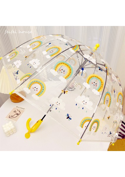 Çizgi Film Sevimli Çocuk Şemsiyesi (Yurt Dışından)