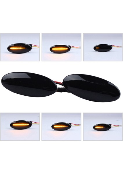 Nissan Qashqai Dualis Için 10X Araç Dinamik LED Fender Yan Işaretçi Dönüş Sinyal Işıkları Juke Micra Micra X-Trail (Yurt Dışından) fiyatları