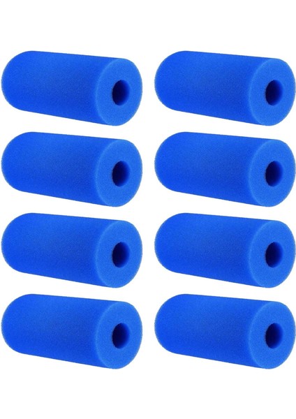 8pcs Köpük Filtre Sünger Intex A Tip A Yeniden Kullanılabilir Yıkanabilir Yüzme Havuzu Akvaryum Filtre Aksesuarları (Yurt Dışından)