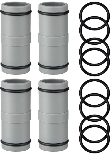 4pcs Havuz Hortum Konnektörü Yüzme Havuzu Filtre Pompası Boru Düz Mafsal Havuz Aksesuarı 1.25 Inç Boru Konektörü Intex (Yurt Dışından)