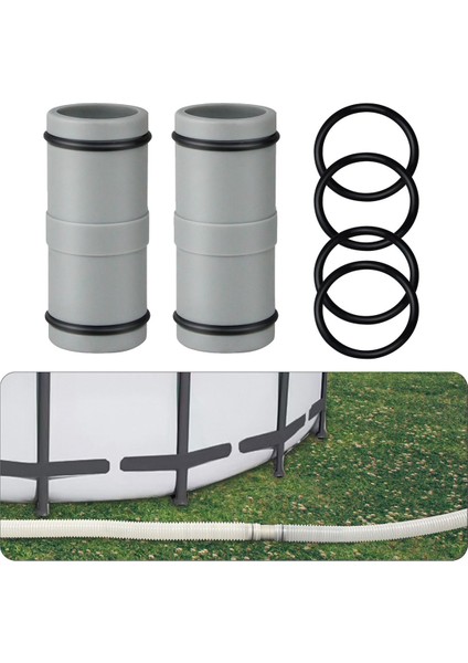 4pcs Havuz Hortum Konnektörü Yüzme Havuzu Filtre Pompası Boru Düz Mafsal Havuz Aksesuarı 1.25 Inç Boru Konektörü Intex (Yurt Dışından) fiyatları