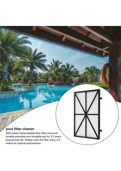 Robotik Havuz Temizleyici Filtresi, Dolphin M400 M500 ve Nautilus cc Plus Için 8 Paket Kartuş Filtre Panelleri 9991432-R4 (Yurt Dışından) fırsatları