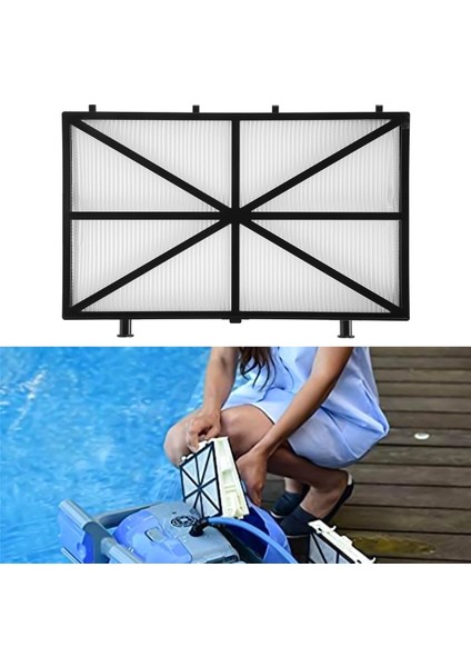 Robotik Havuz Temizleyici Filtresi, Dolphin M400 M500 ve Nautilus cc Plus Için 8 Paket Kartuş Filtre Panelleri 9991432-R4 (Yurt Dışından) indirimleri