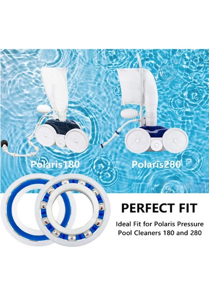 Polaris Için Havuz Temizleyici Tekerleği Yatak Parçaları C60 C-60 180 280 Silindir Yatak Yedek Parçalar Havuz Parçaları Tool-B (Yurt Dışından) fırsatları