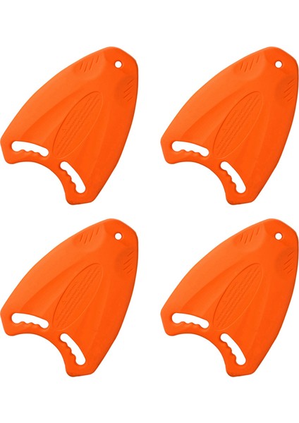 4x Turuncu Yüzme Kurulu Eva Arka Şamandıra Kickboard Güvenli Eğitim Plakası Yetişkin Çocuk Aksesuarları Için Sörf Suyu (Yurt Dışından)