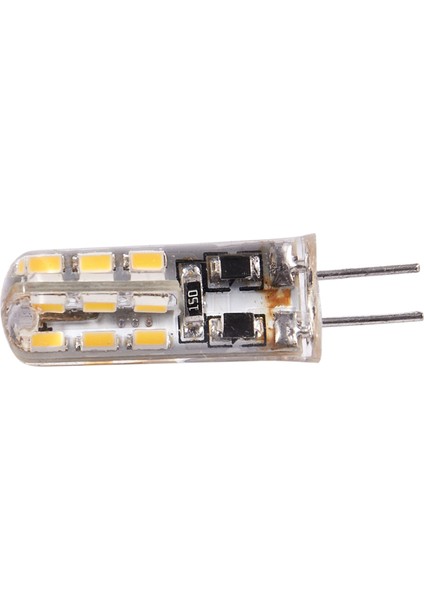 10X G4 LED Spot Ampul Lambası 1.5W 24 Smd 3014 Sıcak Beyaz 12V Dc (Yurt Dışından) fırsatları
