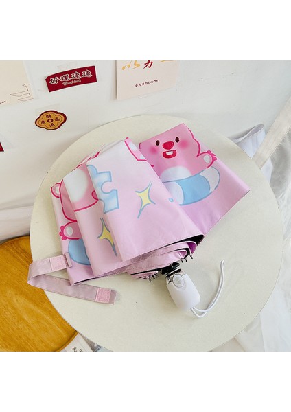 Çizgi Film Sevimli Çocuk Şemsiyesi (Yurt Dışından)