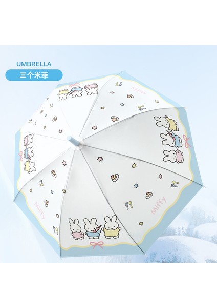 Okul Için Yeni Uzun Saplı Çocuk Şemsiyesi (Yurt Dışından)