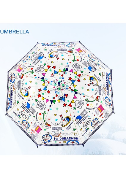Okul Için Yeni Uzun Saplı Çocuk Şemsiyesi (Yurt Dışından)