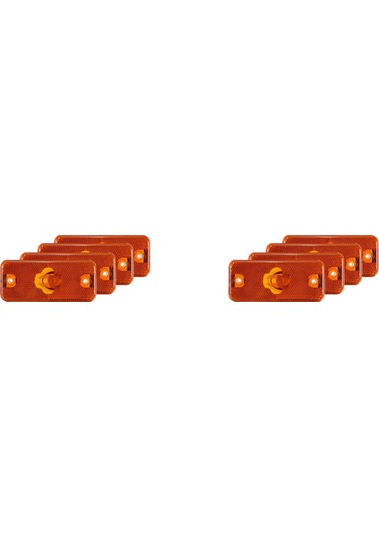 8pcs Araba Tarafı Işık Dönüş Sinyali Göstergesi Iveco Günlük 2006 2007 2008 2009 2011 2011 Için (Yurt Dışından)