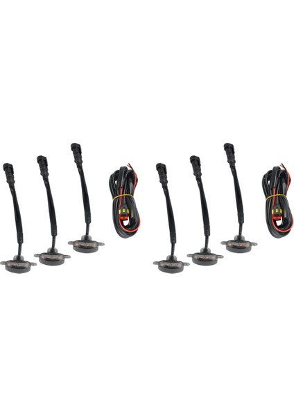 Ford F-150 Raptor Için 6x Füme Lens Amber LED Ön Izgaralar Koşu Lambaları (Yurt Dışından) indirimleri