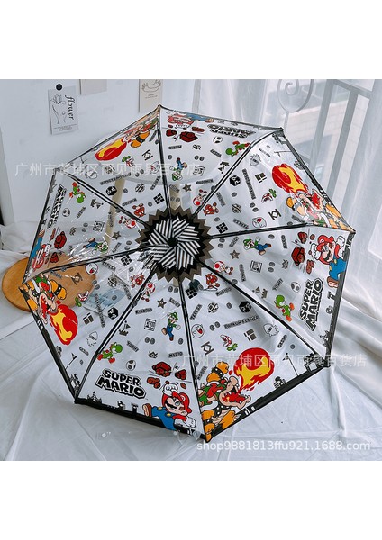 Şeffaf Kalınlaştırılmış Mary Çocuk Şemsiyesi (Yurt Dışından)