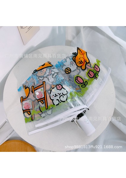 Çizgi Film Sevimli Çocuk Şemsiyesi (Yurt Dışından)