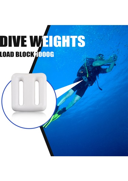 Tüplü Dalış Ağırlıkları Için Dalış Ağırlıkları Ağırlık Kemer Kaplı Kurşun Dalış Ağırlıkları Kaplı Dalış Ağırlıkları, Dalış Kemeri Ağırlıkları 1000G Beyaz (Yurt Dışından) indirimleri