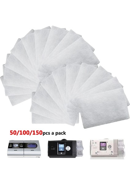 100 Adet Tek Kullanımlık Evrensel Yedek Filtreler Pamuk Filtresi Uyku Huni Için Resmed Airsense 10 AIRCURVE10 S9 Cpap (Yurt Dışından) fiyatları