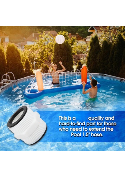 Yüzme Havuzu Hortumu Adaptör Parçaları Için Halka Contalı Havuz Hortumu Konnektörü (Yurt Dışından) fiyatları
