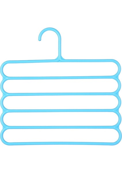 Çoklu Fonksiyonlu Askı, Beş Katlı Askı, Pantolon ve Eşarp Saklama Askısı, Çok Katlı Askı, Çamaşır Kurutma Askısı (Yurt Dışından)