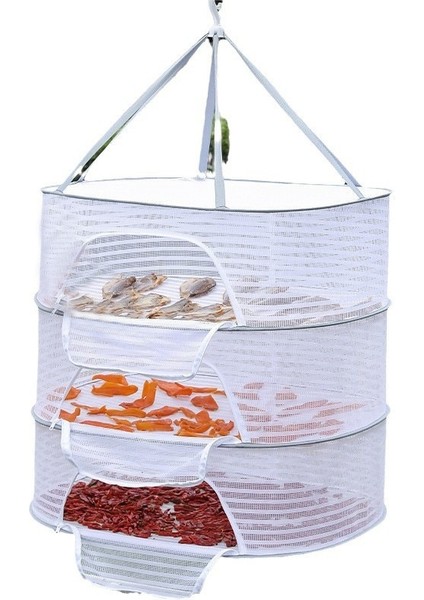 Sebze Kurutma Sepeti, Rüzgar ve Sinek Engelleyici Ağ Örtüsü, Katlanabilir Sebze Kurutma Sepeti, Balkon Çamaşır Kurutma Sepeti, Çamaşır Kurutma Ağı (Yurt Dışından)