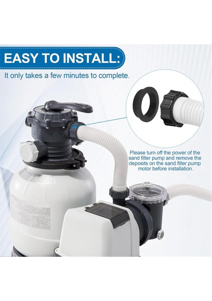6 Paket 11228 L-Şekilli O-Ring Conta Değiştirme Intex Kum Filtre Pompaları Motor Contaları, Havuz Kum Pompaları Parça (Yurt Dışından) fırsatları
